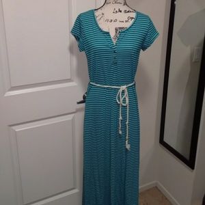 Nautical Maxi dress